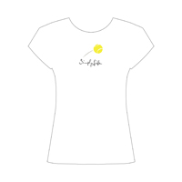 Simply Life Tennis Women's White Tee